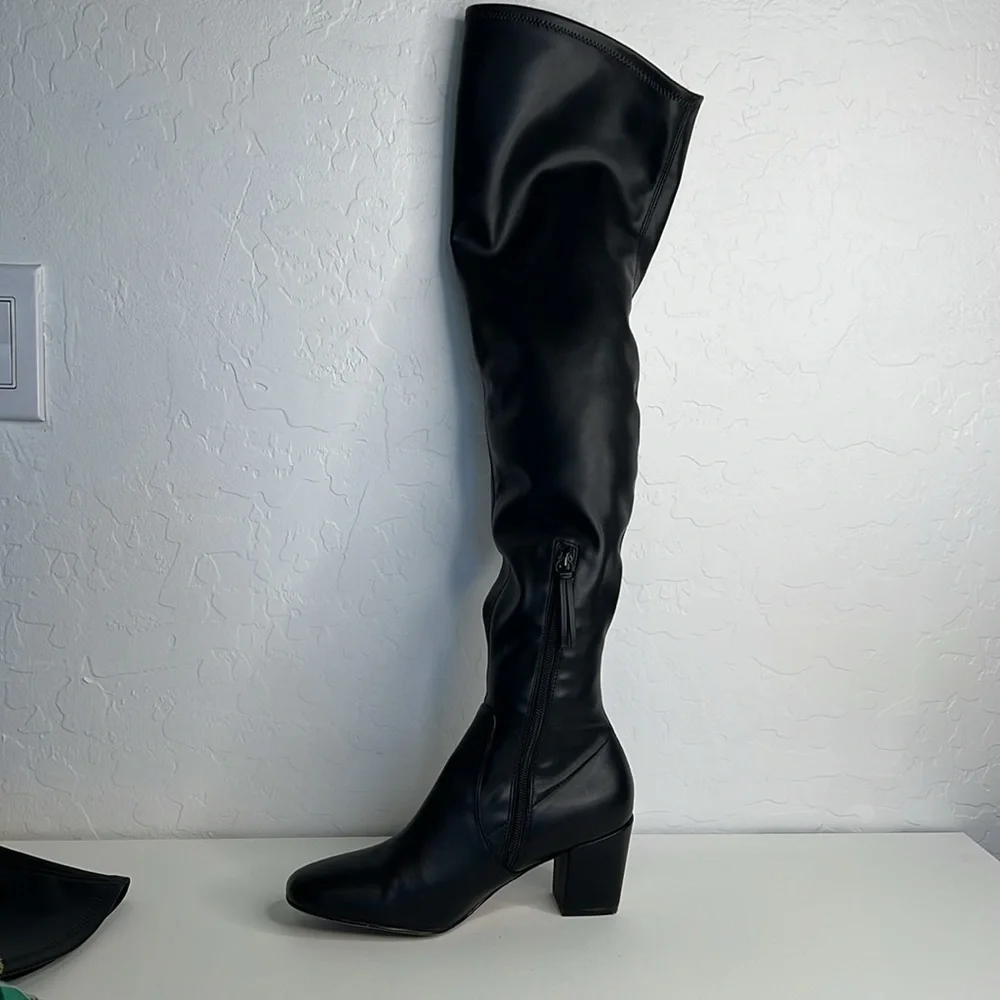 Rebecca Minkoff | Lauren Vegan Leather Over the Knee Boot size 7.5